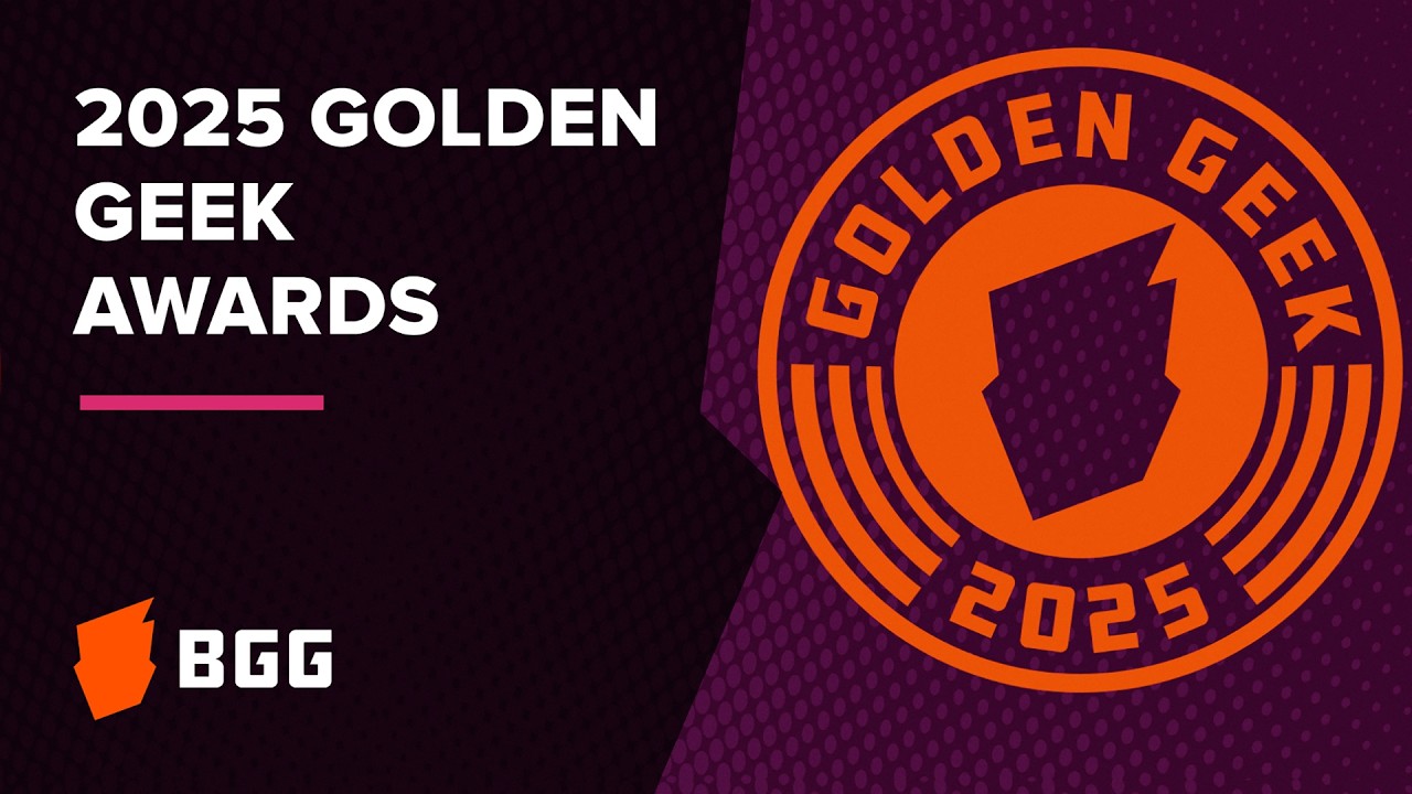 2025 BoardGameGeek Golden Geek Award Winners