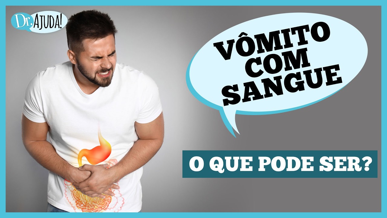 VÔMITOS com SANGUE 🩸: Quando suspeitar de HEMORRAGIA digestiva? O que fazer ? #estomago #intestino