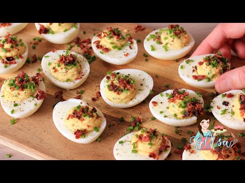 The Best Party Appetizers Recipe | Easy to Make Classic Deviled Eggs Recipe