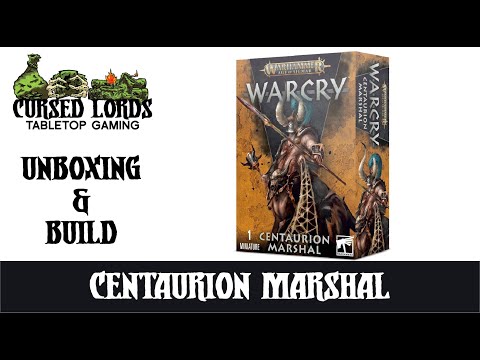 Warcry Centaurion Marshal Unboxing