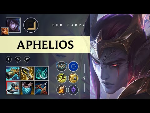 Aphelios ADC vs Lucian - EUW Challenger Patch 25.24