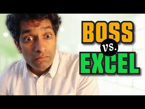 10 times my boss asked for "Excel" help