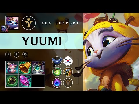 Yuumi Support vs Pantheon - KR Diamond Patch 25.24