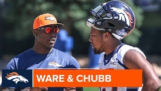 DeMarcus Ware Returns to Work With Bradley Chubb at OTAs | Denver Broncos