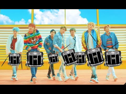 BTS  'DNA', But They Play to A Drumline! (UK)