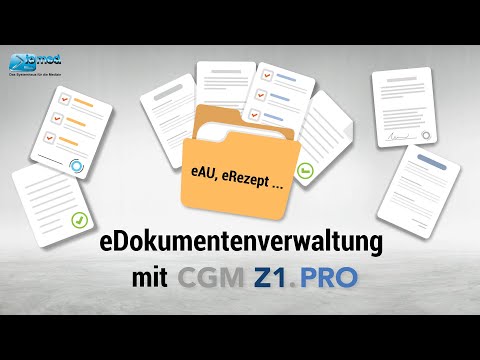Die einfache eDokumentenverwaltung in CGM Z1.PRO. Verwalten, bearbeiten, signieren, versenden.