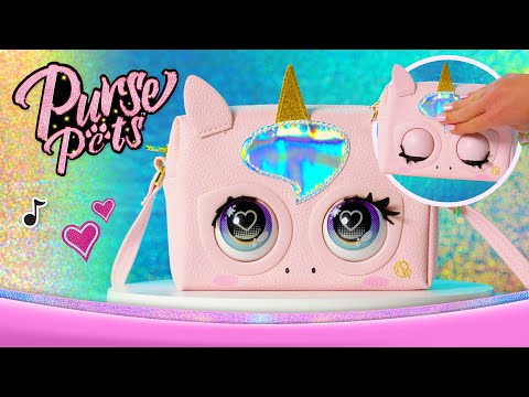Purse Pets - Vienaragis interaktyvi rankinė su daugiau nei 25 garsais ir reakcijomis, ​​​​​​​(6062241) video