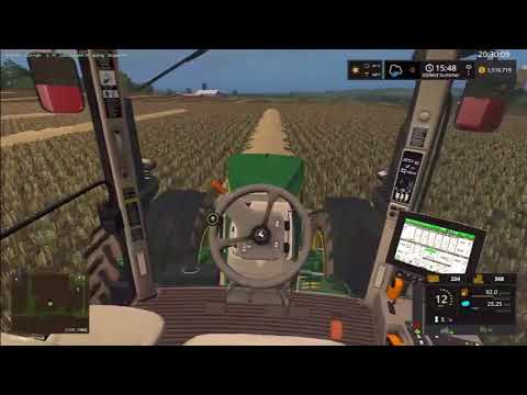 farming simulator 2017 baling straw on autumn oaks