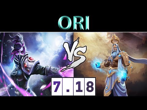 曾焦阳 Ori [Templar Assassin] vs [Zeus] ► CN Ranked ► Dota 2 7.18