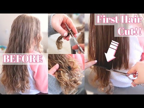 3 YEAR OLDS FIRST HAIRCUT!! *I Cried* Video