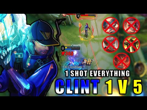 CLINT IS THE NEW M5 META | Build Top 1 Global | Best Build 2023 | Mobile Legends | MLBB