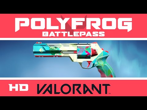 Polyfrog VALORANT Skins Collection | Ep 2: Act 2 Battle Pass Skin Showcase