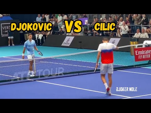 Djokovic VS Cilic CHAMPIONSHIP POINT - Tel Aviv 2022