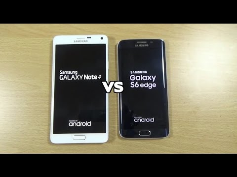 Samsung Galaxy S6 Edge VS Galaxy Note 4 - Speed Test!