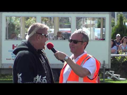 Lizard Lick towing interview with Ron and Amy Shirley, Lizard Lick towing @ Newark Truckfest 2014