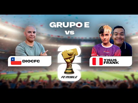 🔥CHILE VS PERÚ!!!☠️ MUNDIAL de YOUTUBERS de FC MOBILE!☠️☠️☠️