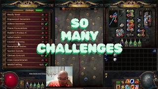 200 hr POE Noob Completes 40/40 Mirage 3.28 Challenges: Mostly With Pohx RF Chieftain