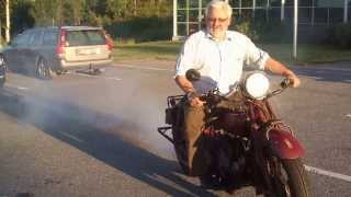 preview picture of video 'Indian Scout 1930 - Ådalens Veteranbilsmuseum'