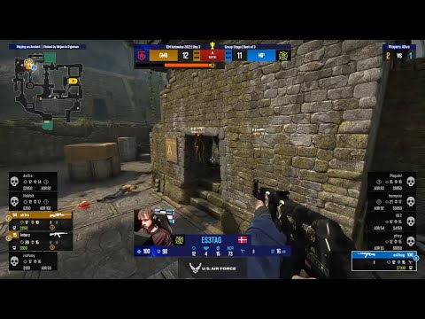 ES3TAG 1V2 INCREDIBLE CLUTCH | NIP vs Gambit | CSGO IEM Katowice 2022