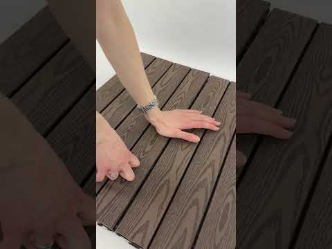 Напольная плитка ДПК для улицы и террасы 60×30 см - фото 2 - id-p3001763020