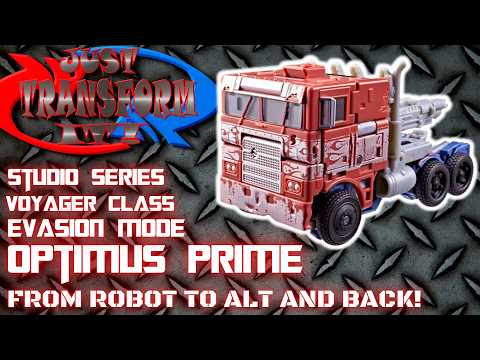 JUST TRANSFORM IT!: Studio Series Voyager Evasion Mode Optimus Prime (AoE)