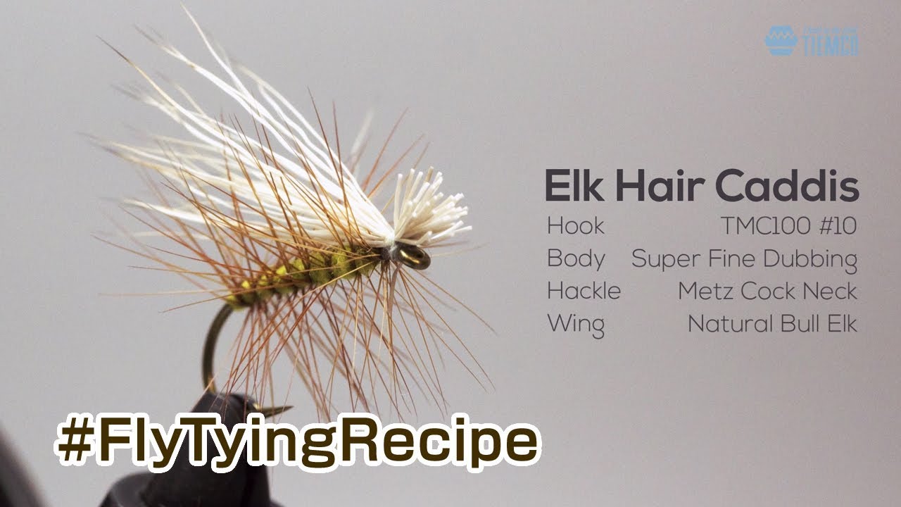 Fly Tying Recipe Elk Hair Caddis