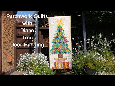 Christmas Tree Quilt - Patchwork Quilts with Diane