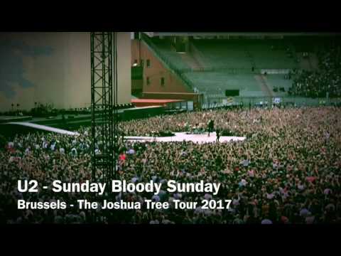 U2 - Sunday Bloody Sunday, Brussels