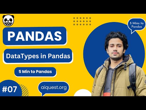 Pandas for Data Science 5 Minutes to Pandas Course Planing Pandas Bangla Tutorial for Beginner