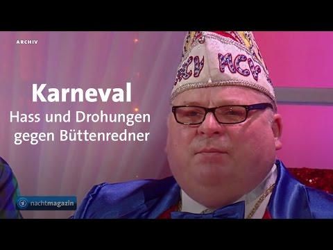 Karneval: Hass und Drohungen gegen Büttenredner