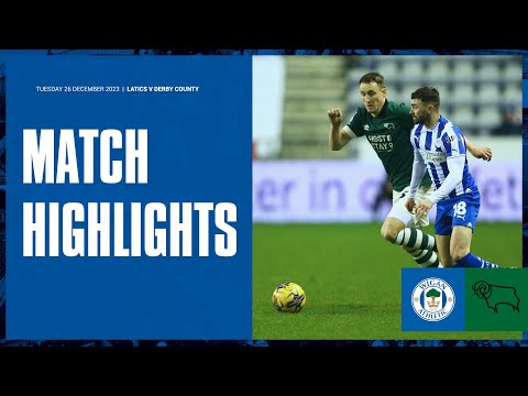 Match Highlights | Latics 0 Derby County 1