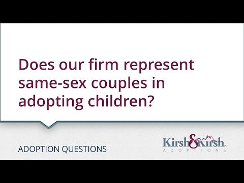 Adoption Questions: Does our firm represent same-sex couples in adopting children?