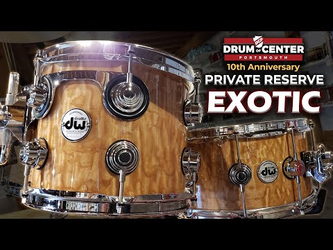 DW Private Reserve Exotic Drum Set Review - DCP 10th Anniversary Kit!