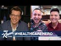 Sean Hayes Surprises Nurse with a Quarantine Wedding – Supported by Life is Good