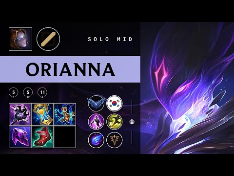 Orianna Mid vs Irelia - KR Diamond Patch 25.23