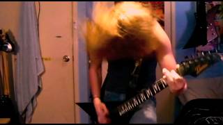 Slayer - Psychopathy Red (Guitar cover by justin humphry)