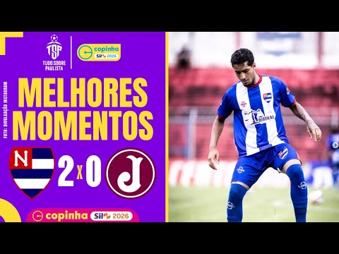 NACIONAL-SP 2 X 0 JUVENTUS | COPINHA 2026 | SEGUNDA FASE | MELHORES MOMENTOS
