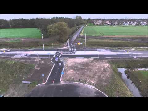 Oversteekplaats Nieuwenhoorn Dorpsweg Nelson Mandelelaan 14 nov 2015