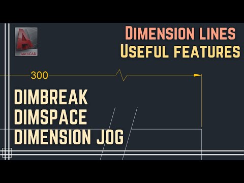 AutoCAD Basics Edit Dimensions Simple Tutorial PART 1