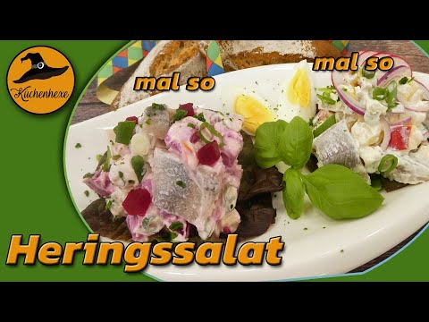 Herrlicher Heringssalat mal so mal so !