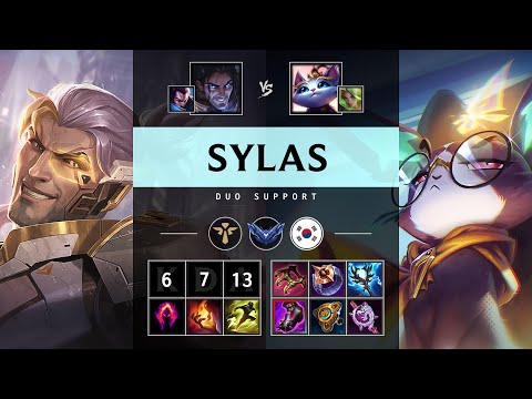 Sylas Support vs Yuumi - KR Diamond Patch 25.07