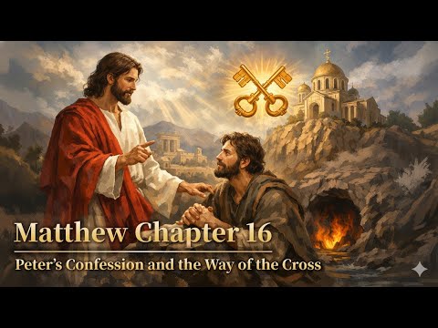 Matthew Chapter 16 – Peter’s Confession and the Way of the Cross | for Deep Rest & Meditation