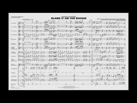Blame It on the Boogie arranged by Ishbah Cox