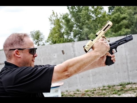 At the Range: Desert Eagle .50AE vs .44MAG