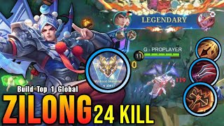 Download lagu Finally 500 STARS!! Zilong New META with War Axe Build!! - Build Top 1 Global Zilong ~ MLBB mp3