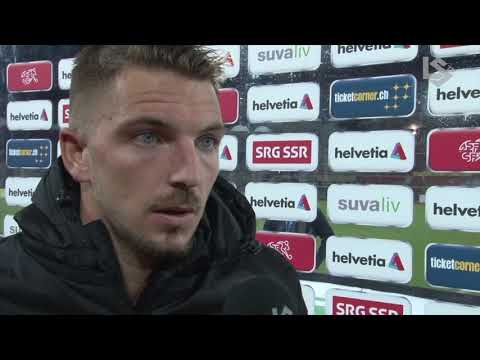 LSTV: FC Lausanne-Sport - Grasshopper Club Zurich, interview d'après-match d' Alexandre Pasche