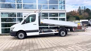 Camion-benne < 3.5t Mercedes-Benz Sprinter 316 1.8 NGT 366 Benzine + CNG Aardgas Kipper | Image 4 - Autoline