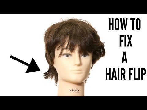 How to Fix Hair from Flipping Out - TheSalonGuy