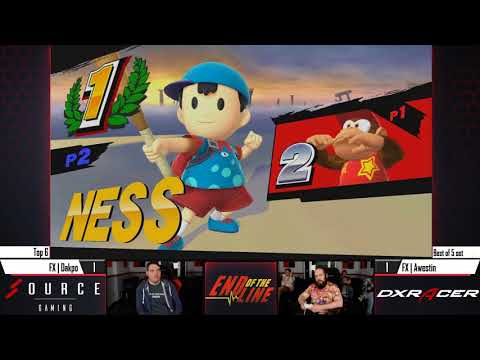 End of the Line 3 Top 16 - FX | Dakpo (Diddy Kong) Vs. FX | Awestin (Ness)