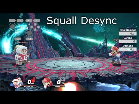 Squall Desync: SSBU Ice Climbers Tech Showcase